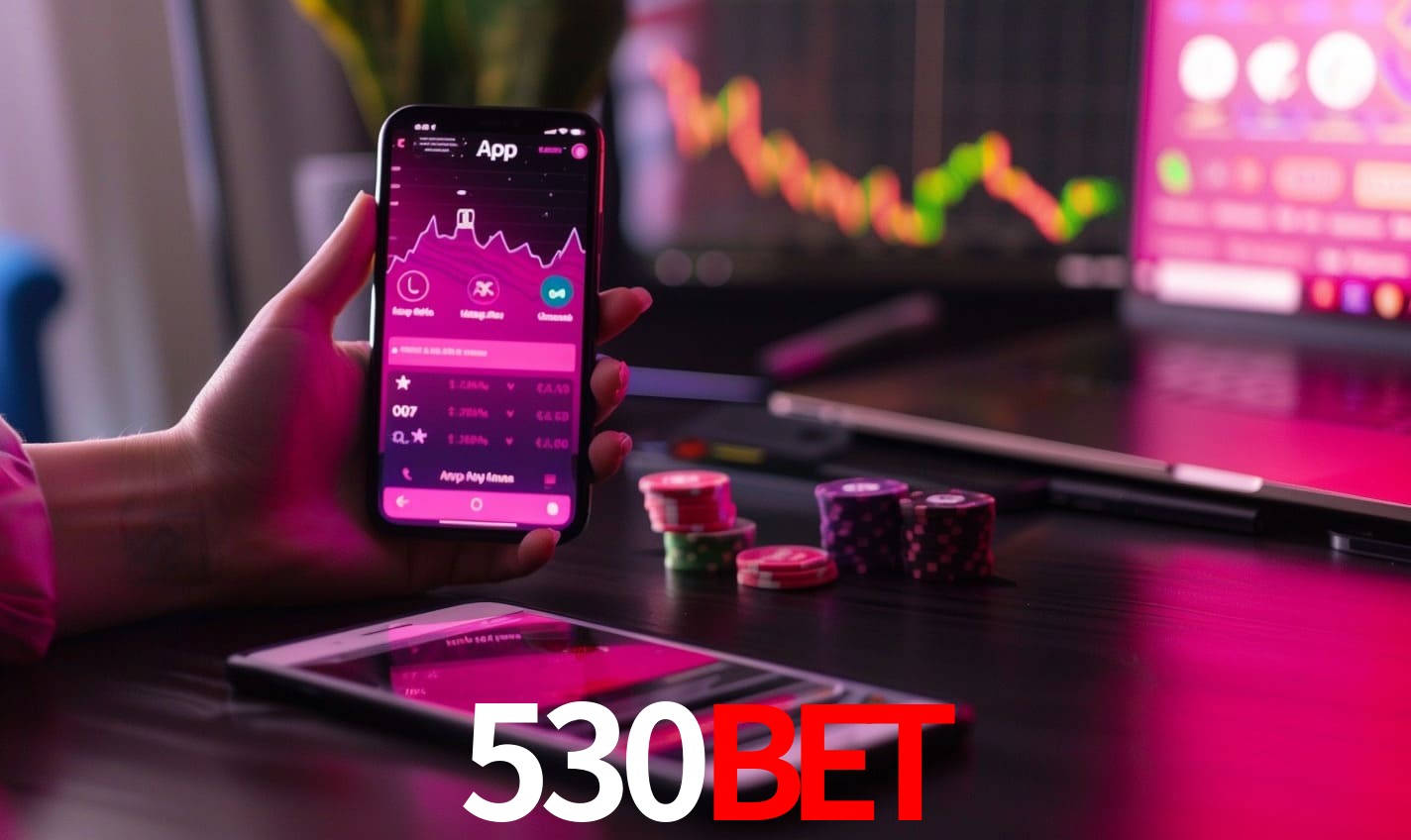 Recursos Exclusivos do App 530BET - Modo Offline, Login Biométrico